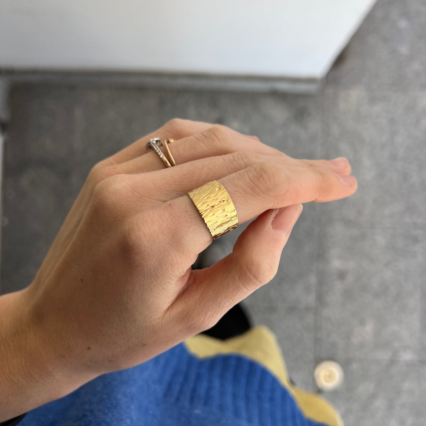 Anillo LISO DORADO