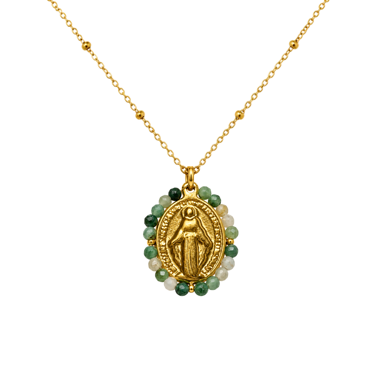Collar VIRGEN VERDE