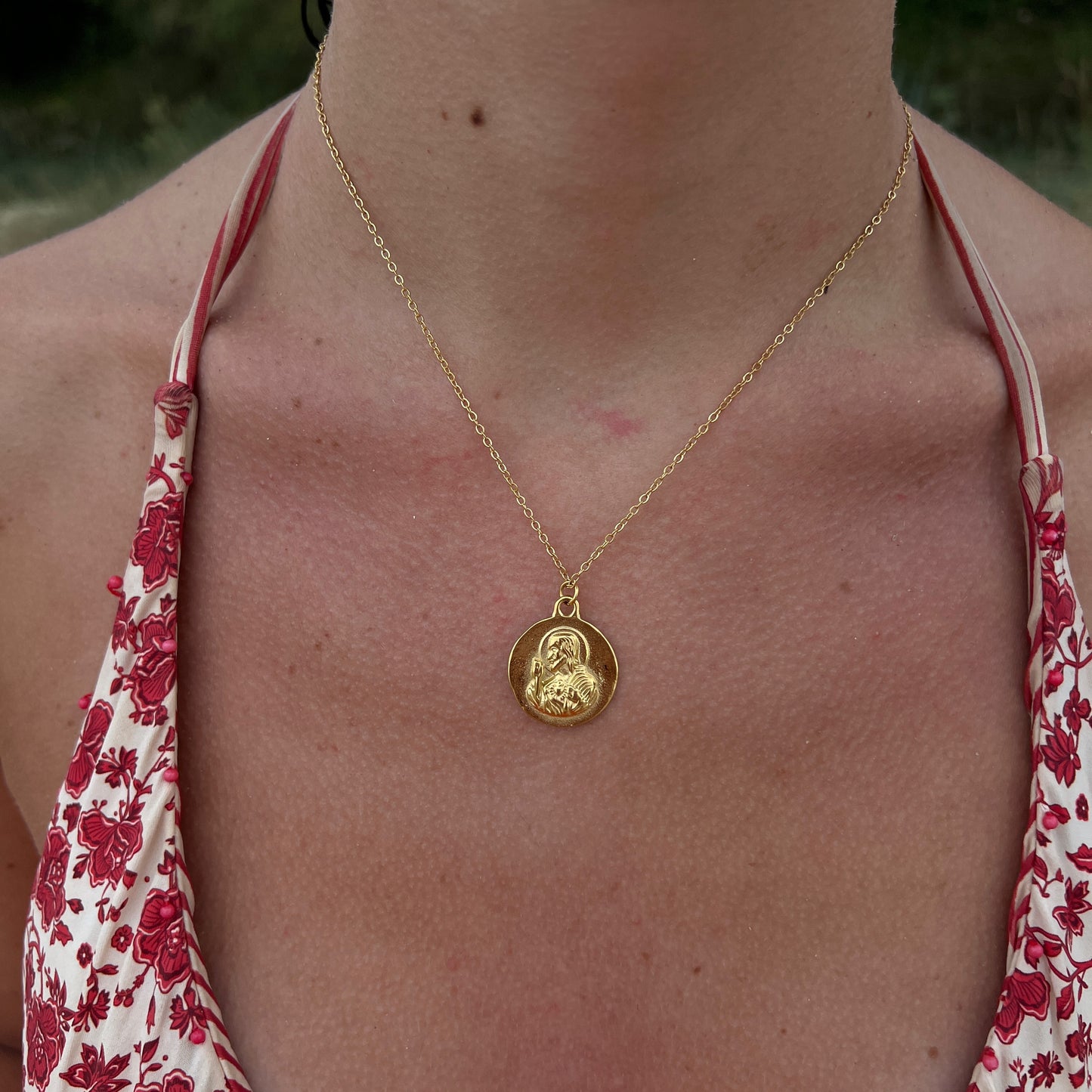 Collar ESCAPULARIO DORADO