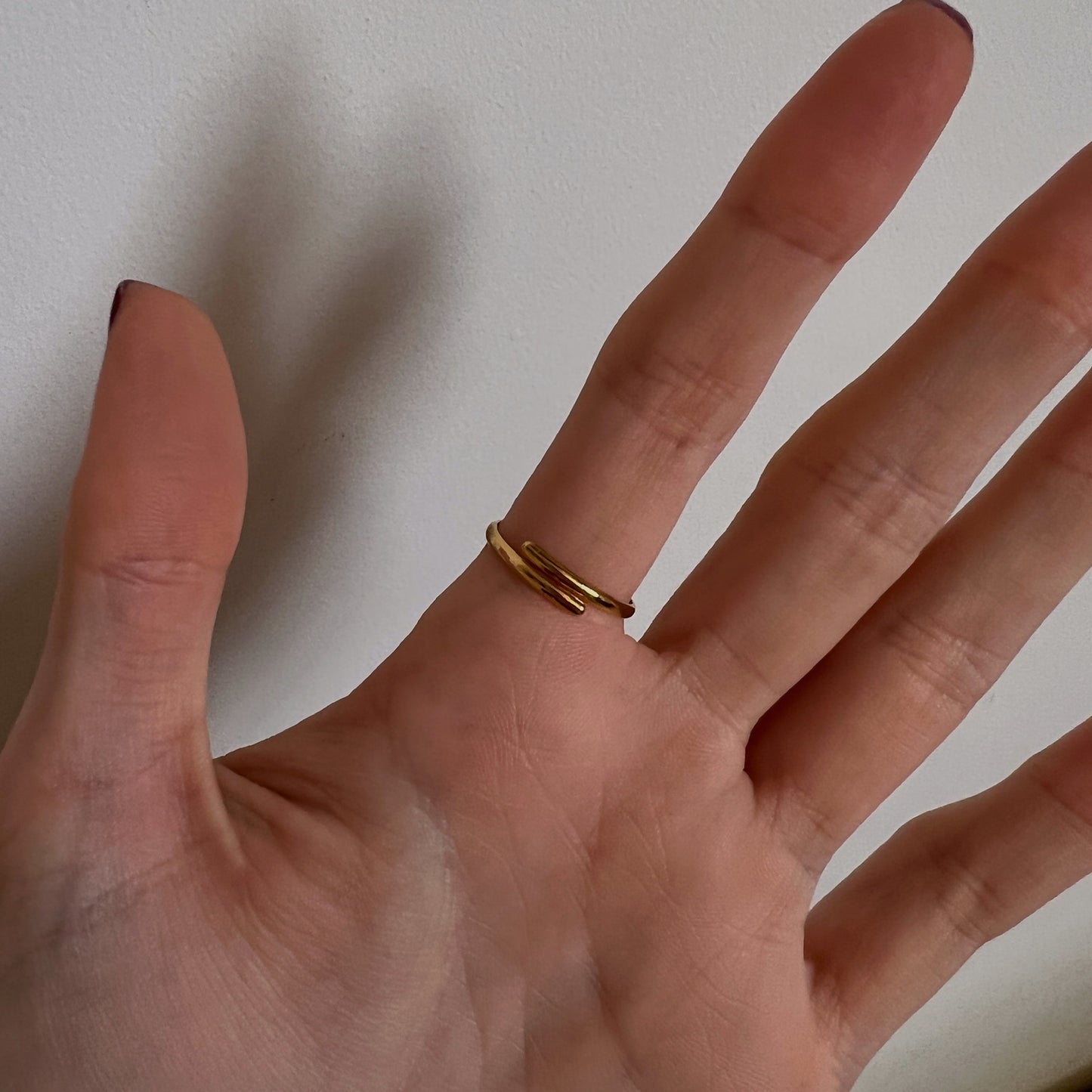 Anillo CORAZÓN DORADO