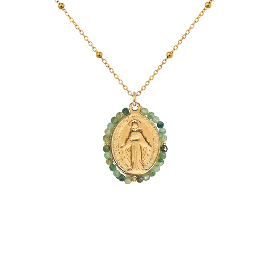 Collar VIRGEN VERDE