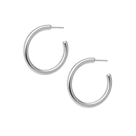 Pendientes HOOP PLATEADO