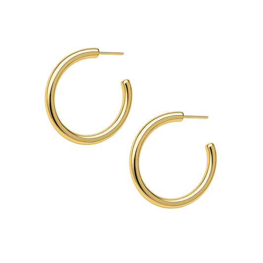 Pendientes HOOP DORADO