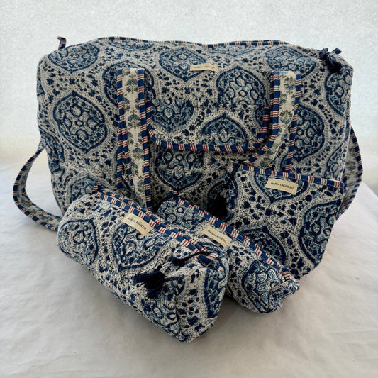 PACK BOLSO DE VIAJE Y NECESERES IMPERMEABLES GAADI