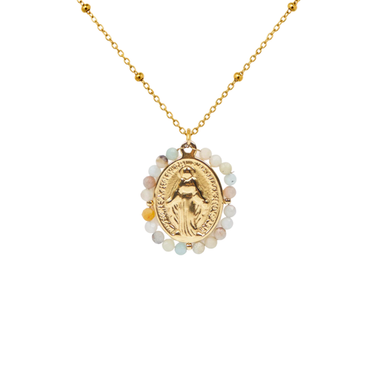 Collar VIRGEN ÓPALO