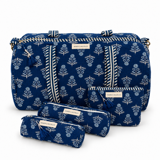 PACK BOLSO DE VIAJE Y NECESERES IMPERMEABLES TARINI
