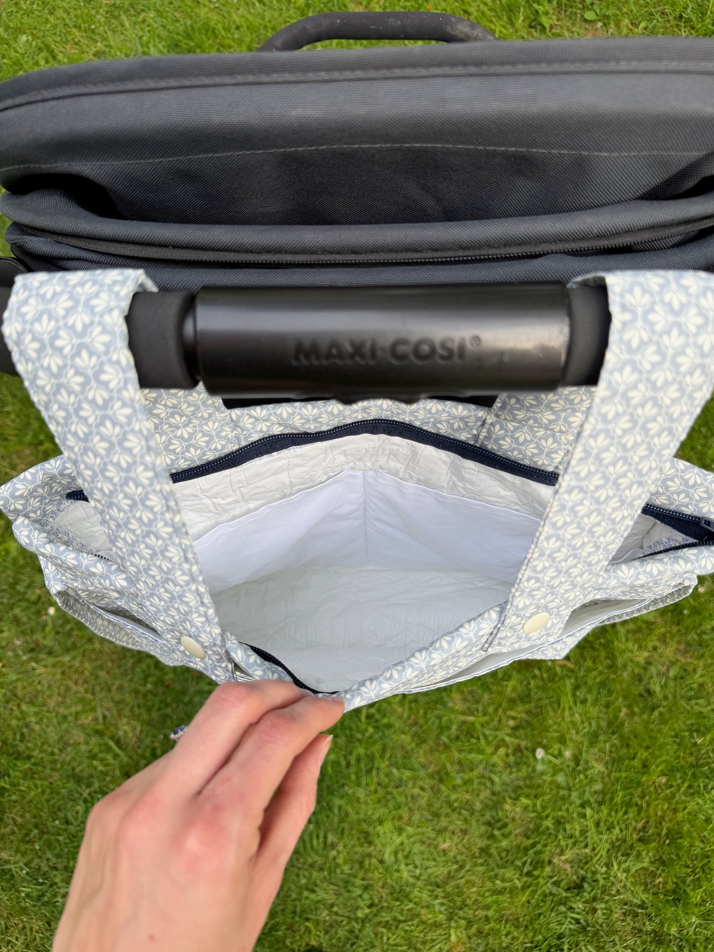 Bolso de carrito PEQUEÑO MOSAICO AZUL