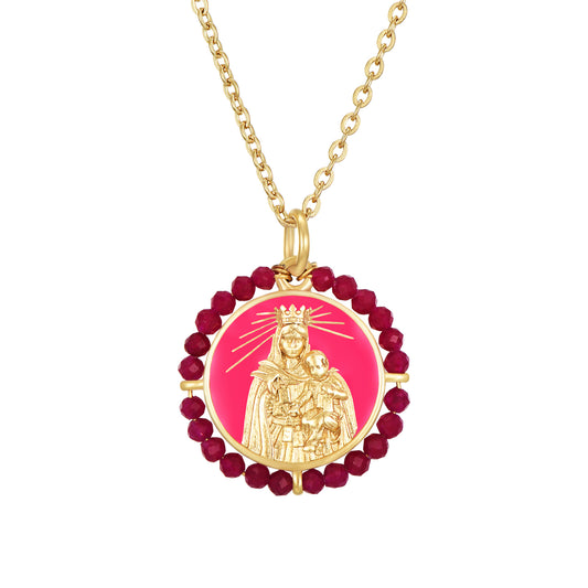 Collar VIRGEN DEL CARMEN RUBÍ