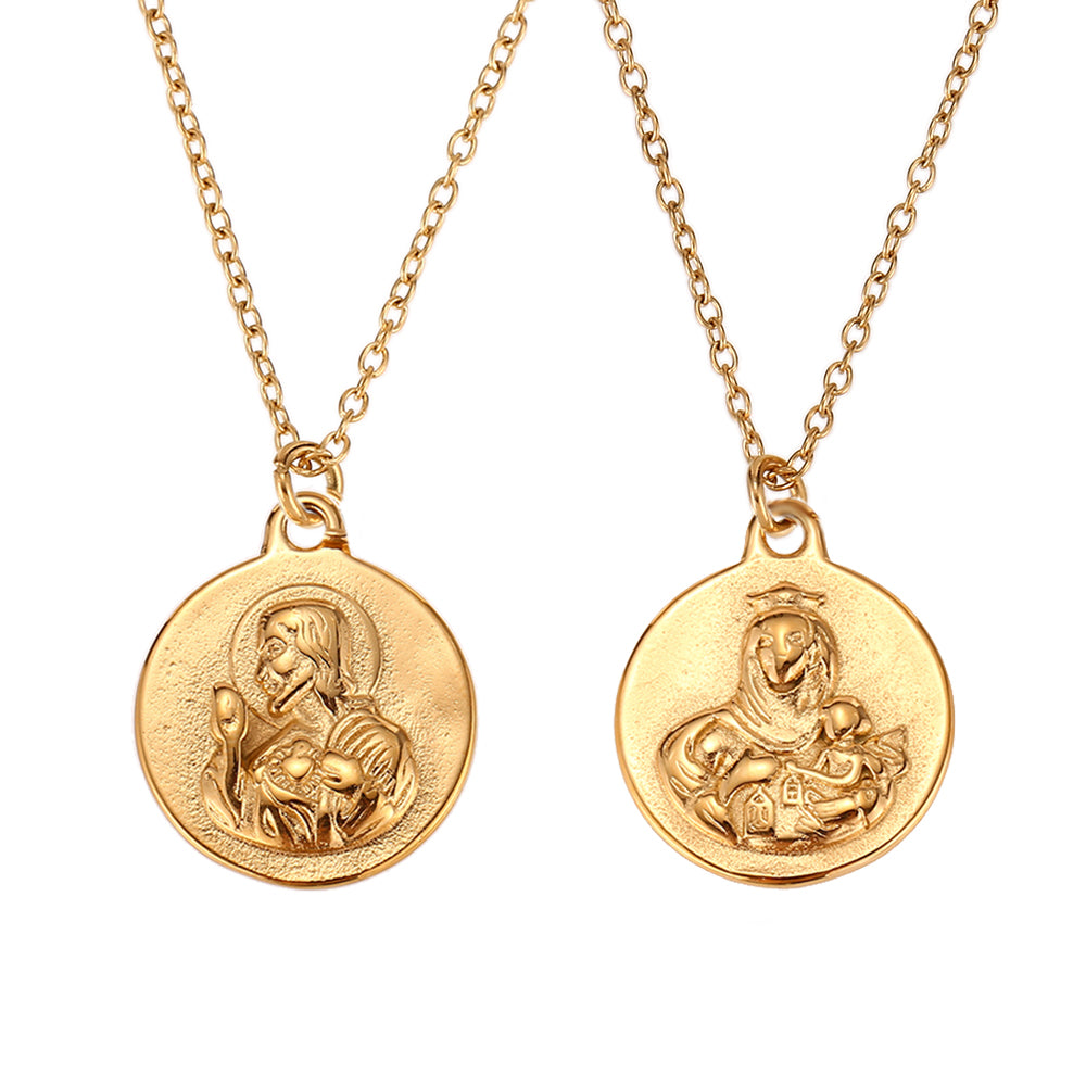 Collar ESCAPULARIO DORADO
