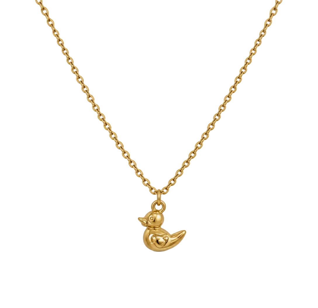 Collar PATITO DORADO