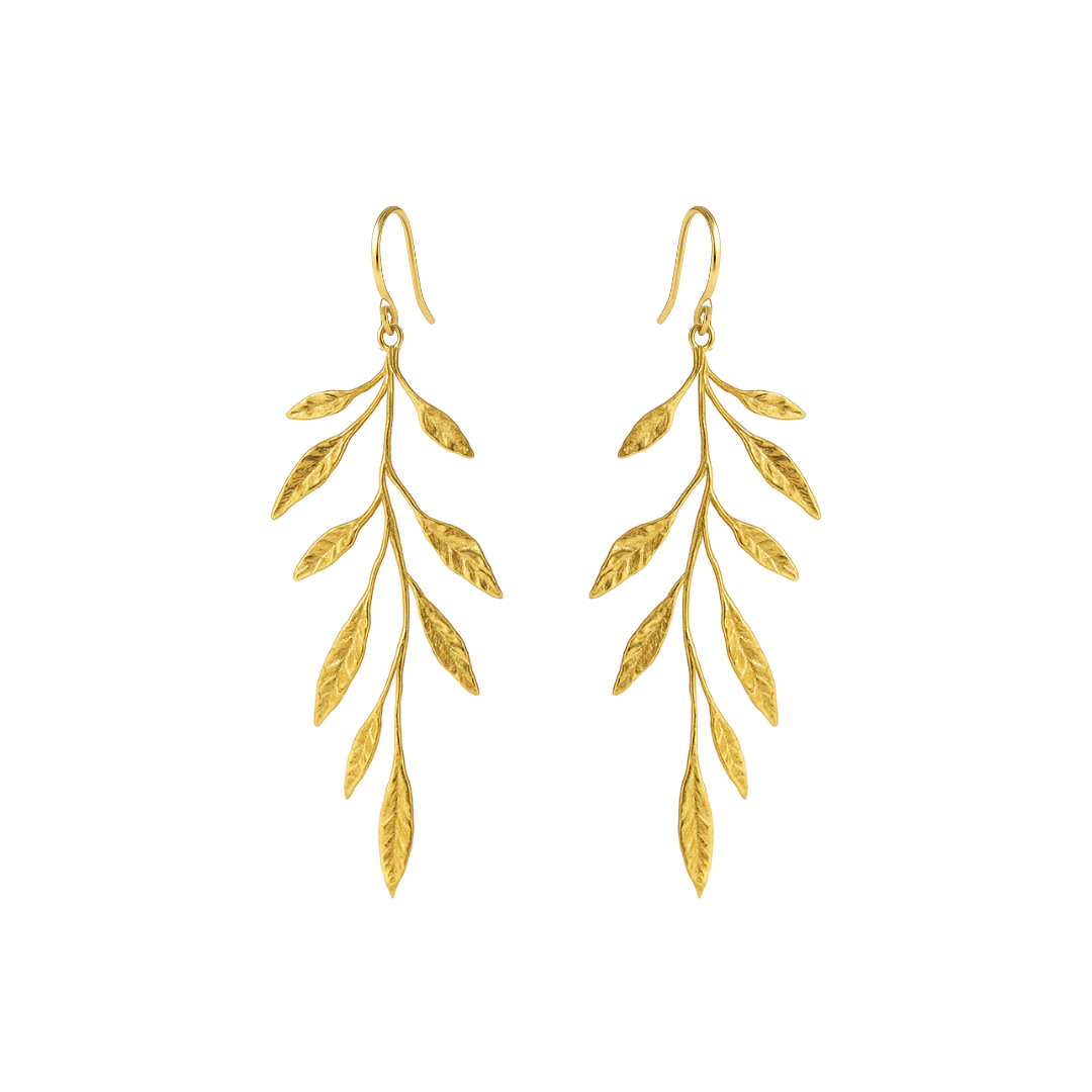 Pendientes OLIVAR DORADO
