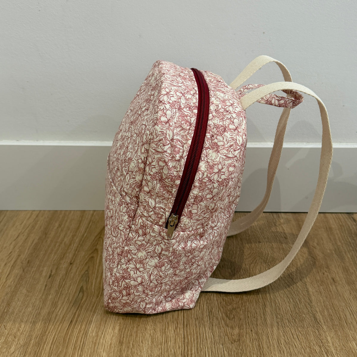 Mochila infantil FLORES ROJAS