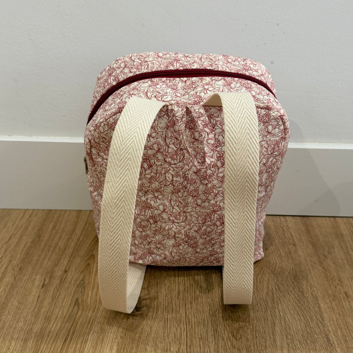 Mochila infantil FLORES ROJAS