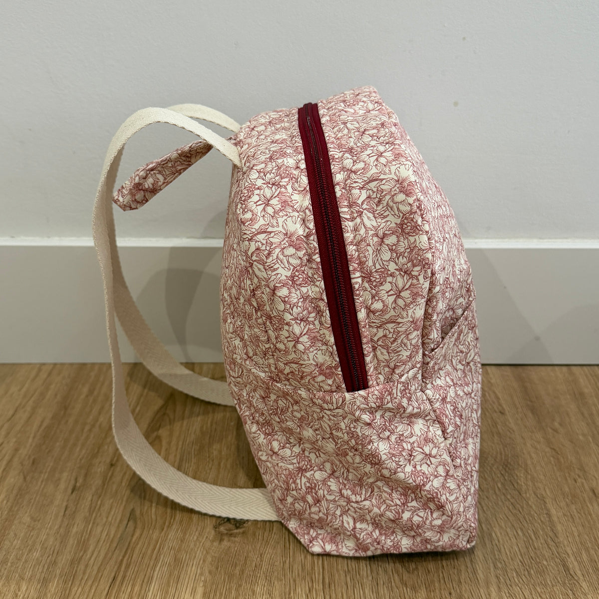 Mochila infantil FLORES ROJAS