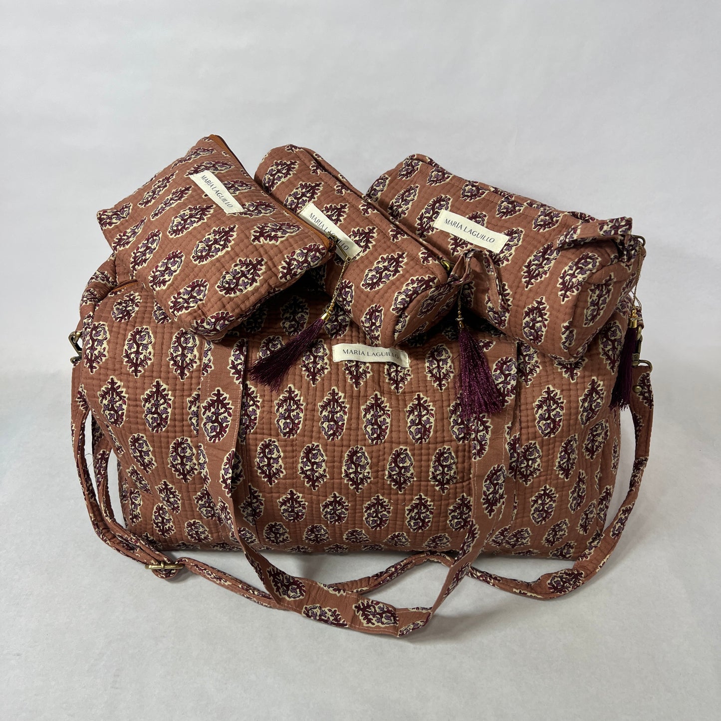 Neceser XS MOTIVOS ROSAS