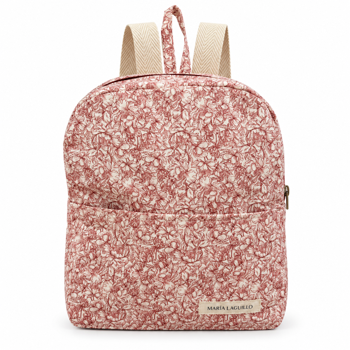 Mochila infantil FLORES ROJAS