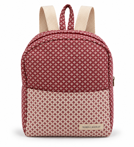 Mochila infantil MOSAICO ROJO