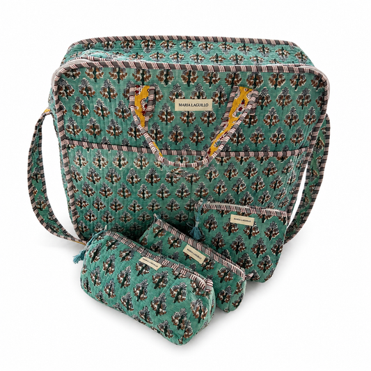 PACK MALETA Y NECESERES IMPERMEABLES SAPNA