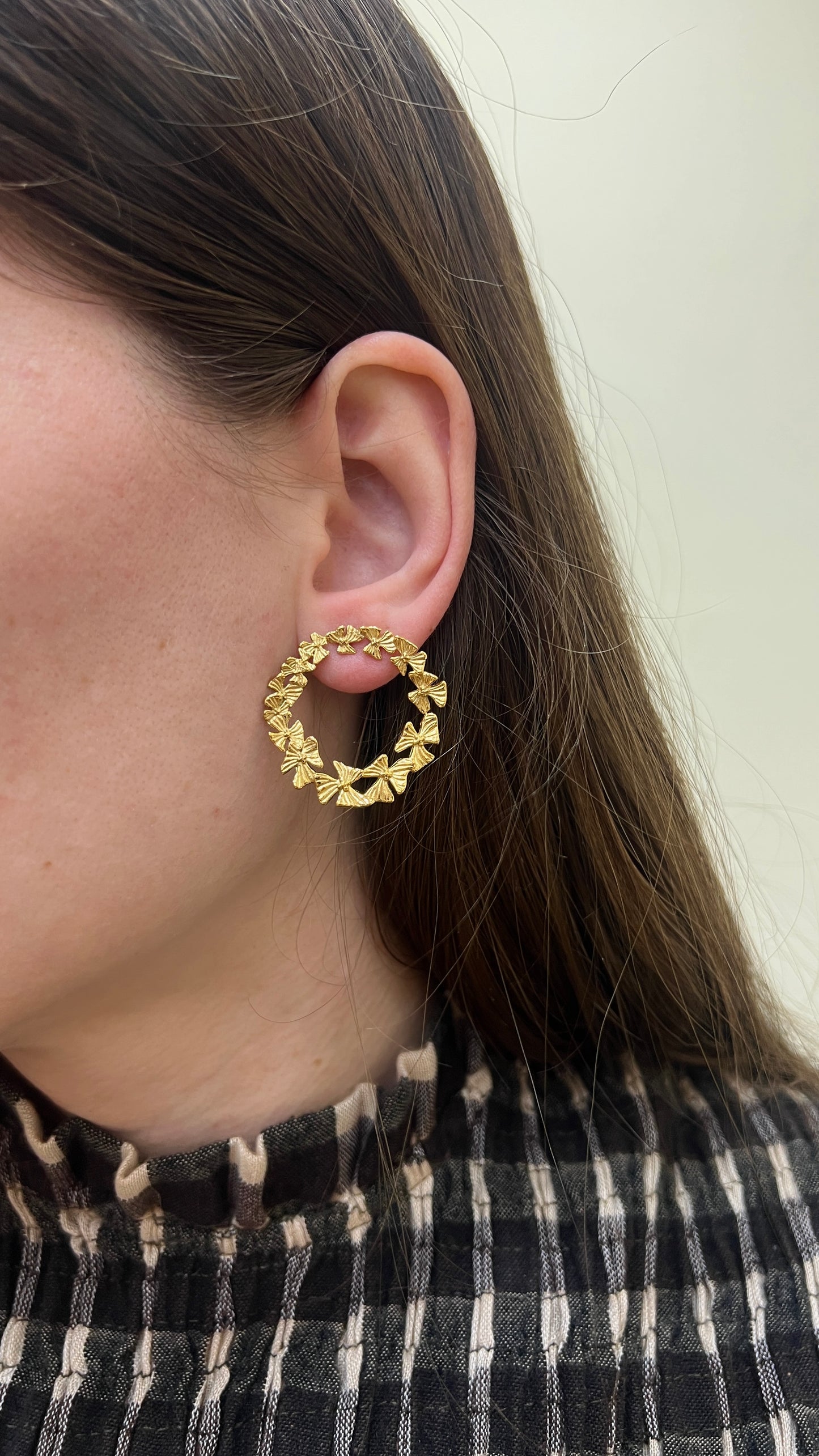 Pendientes ARO FLORECILLAS DORADO