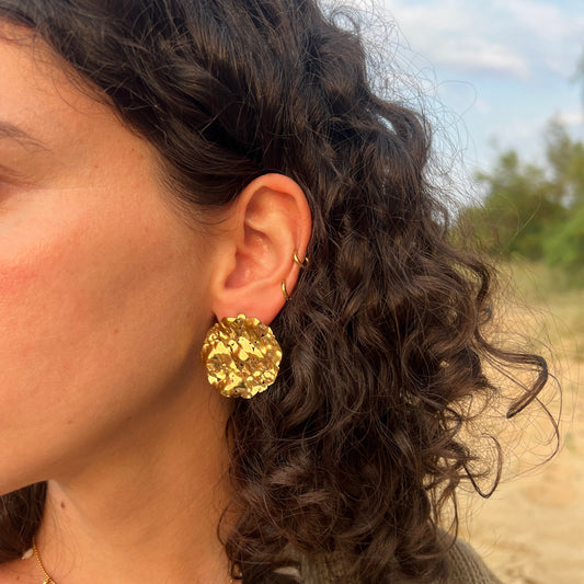 Pendientes ECO DORADO