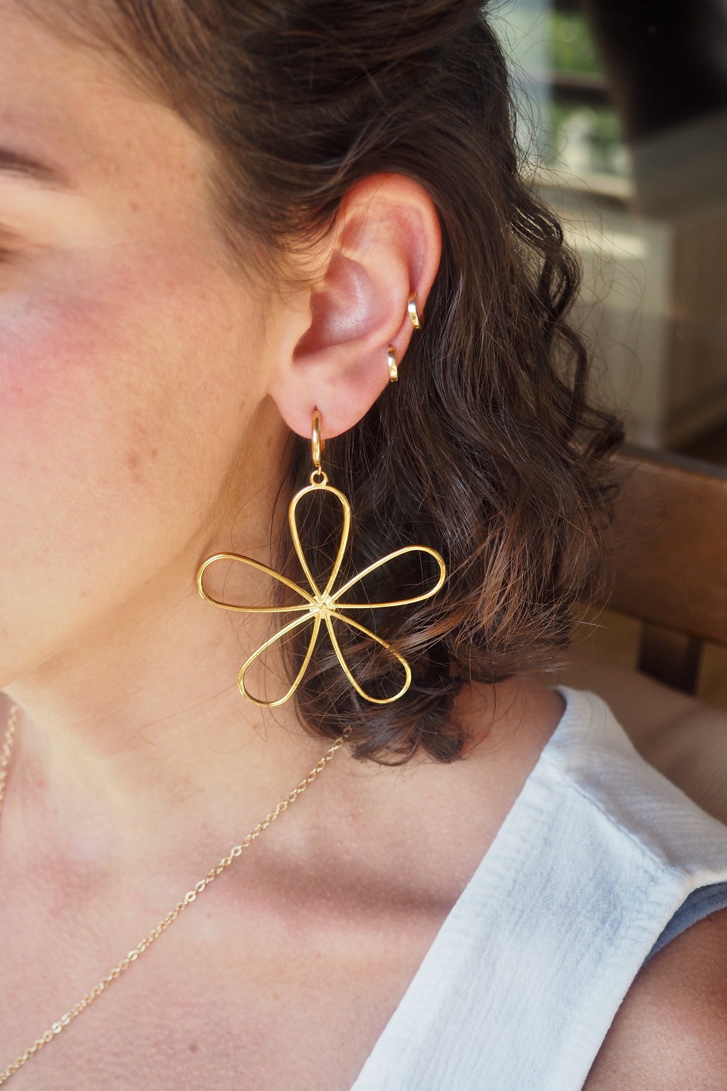 GOLDEN FLOWER Earrings