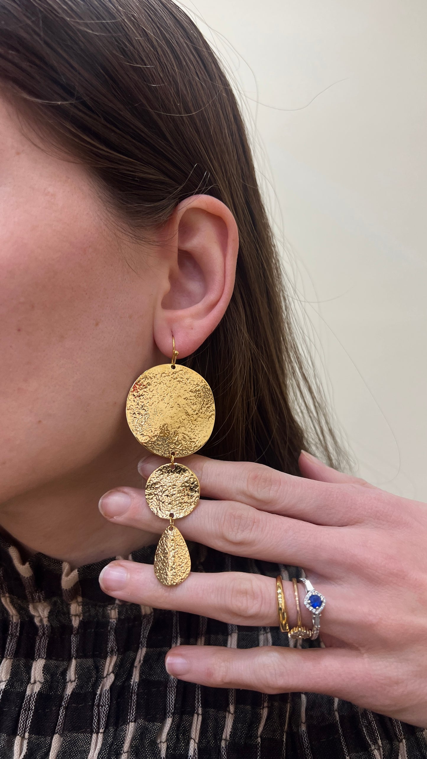 Pendientes SOLES DORADO