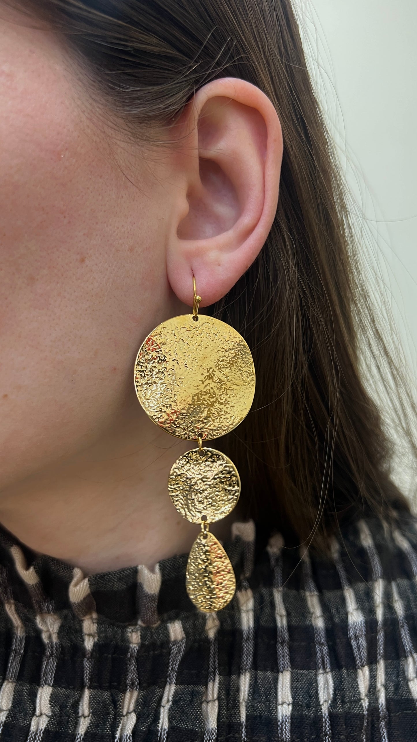 Pendientes SOLES DORADO