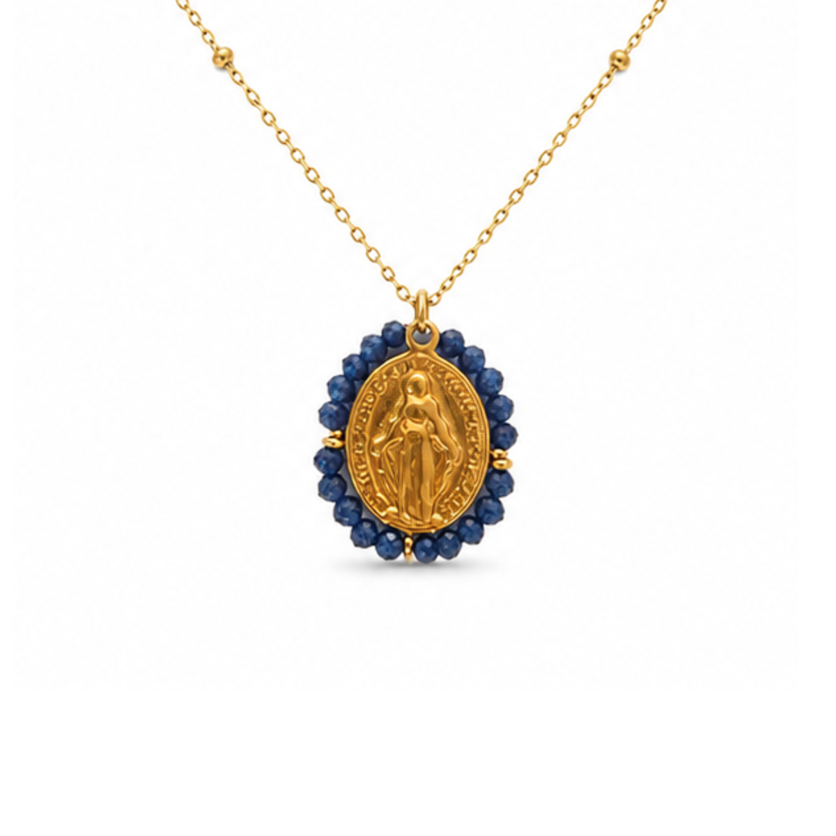 Collar VIRGEN LAPISLÁZULI