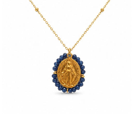 Collar VIRGEN LAPISLÁZULI