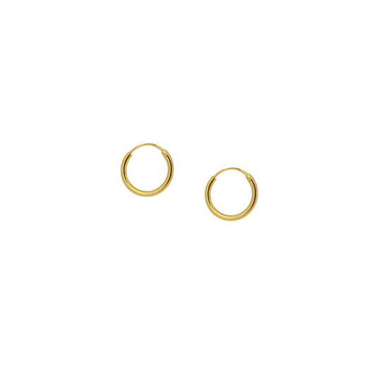 SMOOTH Hoop 10x1.5mm GOLD