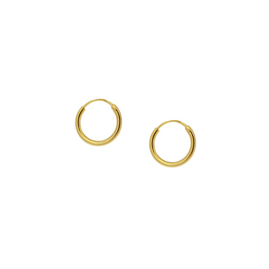 SMOOTH Hoop 12x1.5mm GOLD