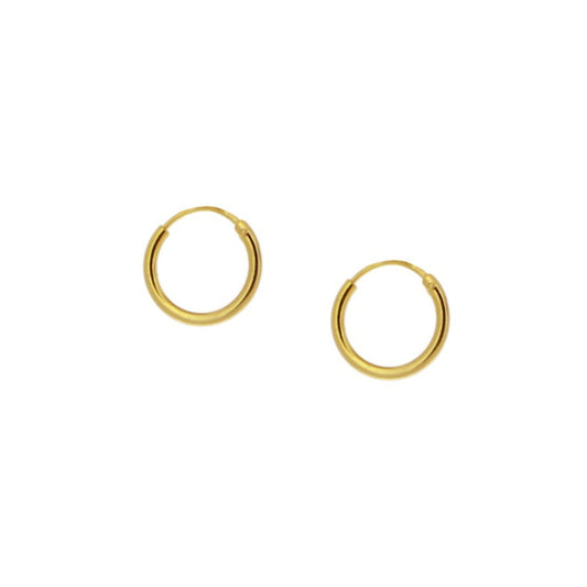 SMOOTH Hoop 14x1.5mm GOLD