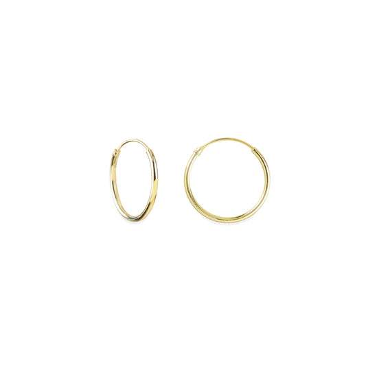 SMOOTH Hoop 16x1.5mm GOLD