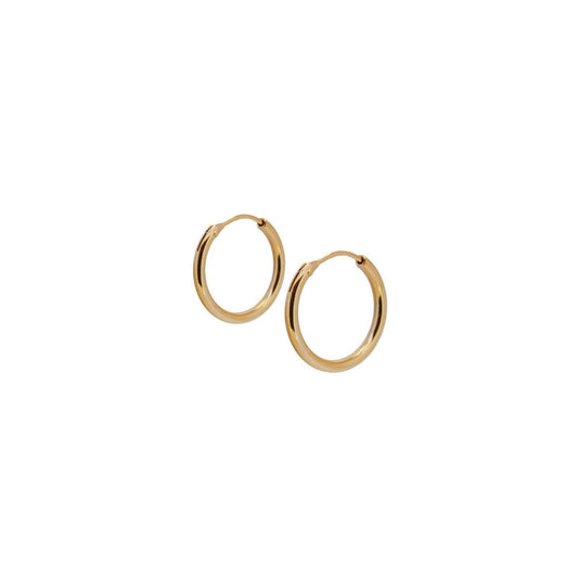 SMOOTH Hoop 16x2mm GOLD
