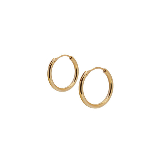 SMOOTH Hoops 20x2mm GOLD