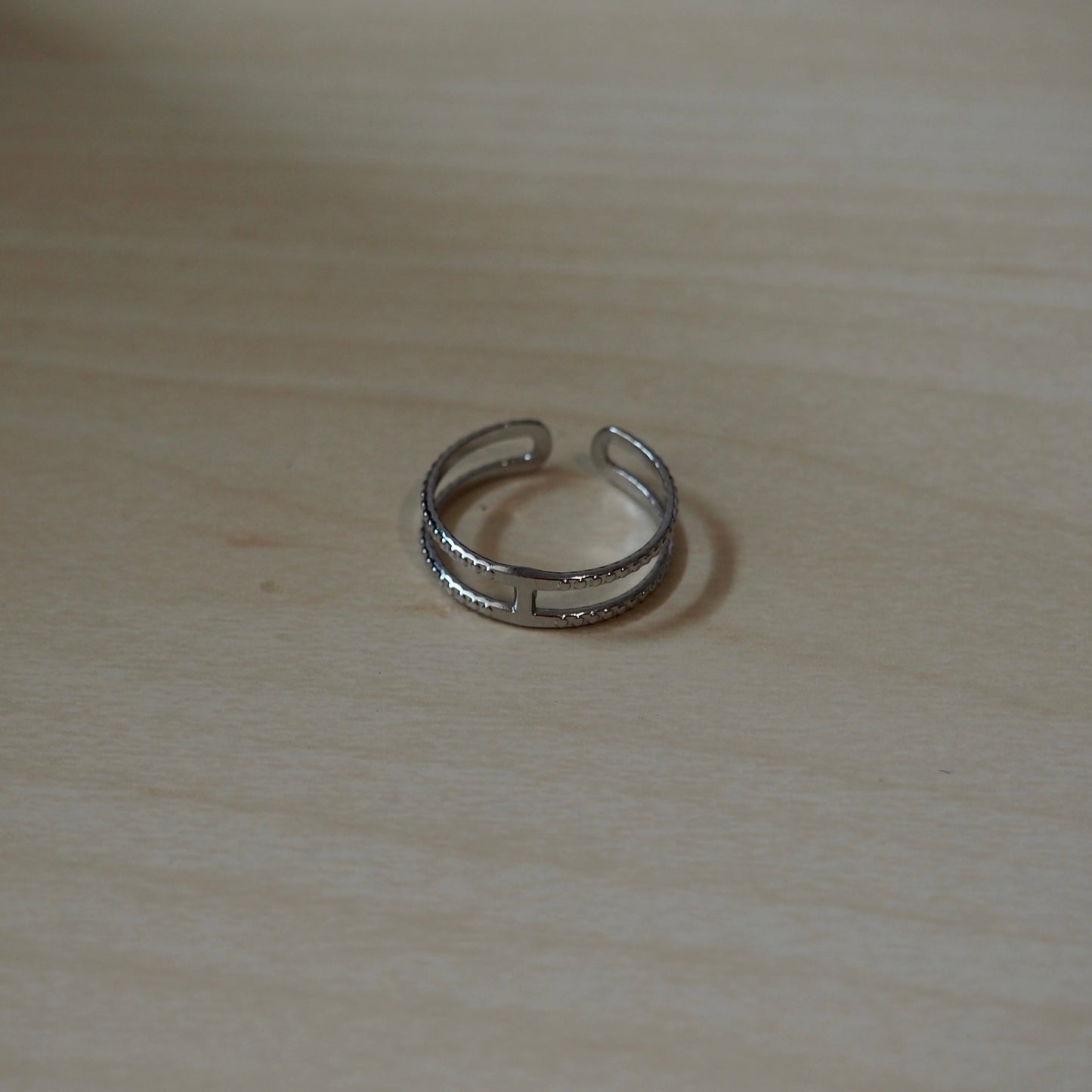 DOUBLE SILVER Ring
