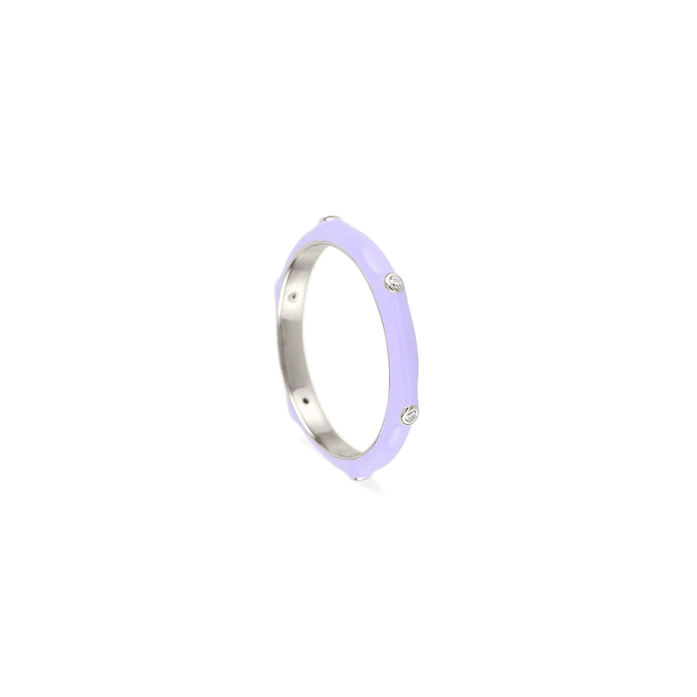 SUNNY LIGHT LILAC SILVER Ring