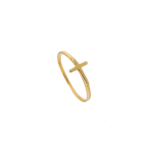 GOLD CROSS Ring
